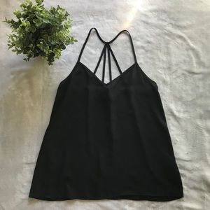 Abercrombie & Fitch Lightweight Black V-Neck Top